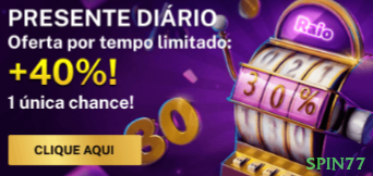 Slots online da spin77 com jackpots progressivos